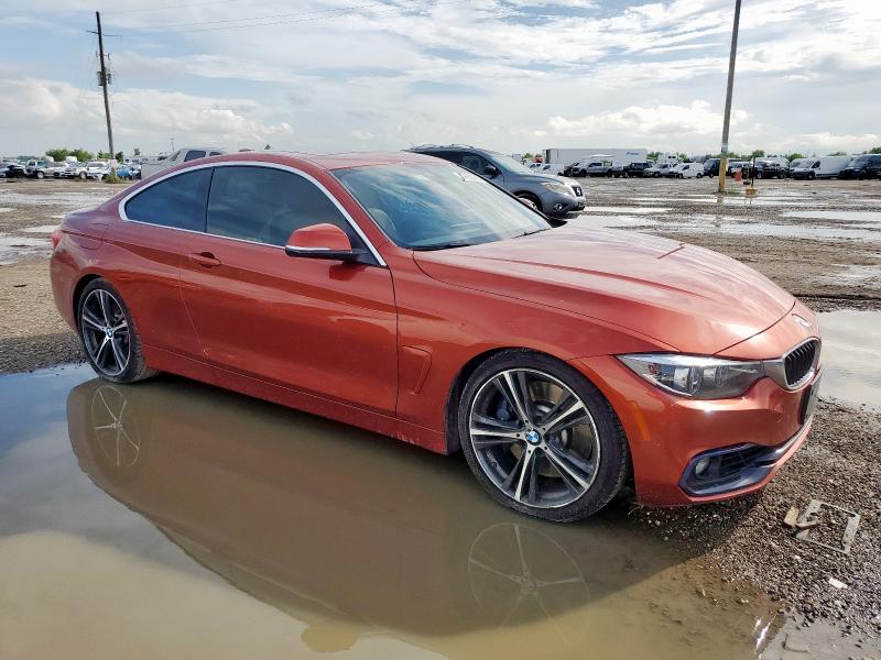 WBA4W7C56KAG52795 - 2019 BMW 440I ORANGE photo 4
