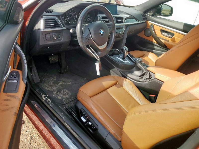 WBA4W7C56KAG52795 - 2019 BMW 440I ORANGE photo 8