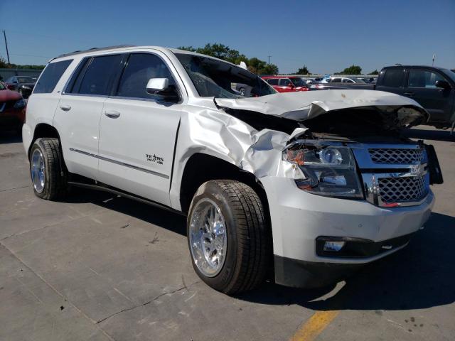 1GNSCBKC5HR208151 - 2017 CHEVROLET TAHOE C1500 LT WHITE photo 4