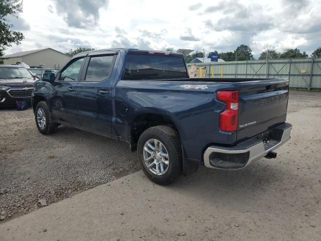 1GCPDKEKXPZ137297 - 2023 CHEVROLET SILVERADO K1500 LT-L BLUE photo 2