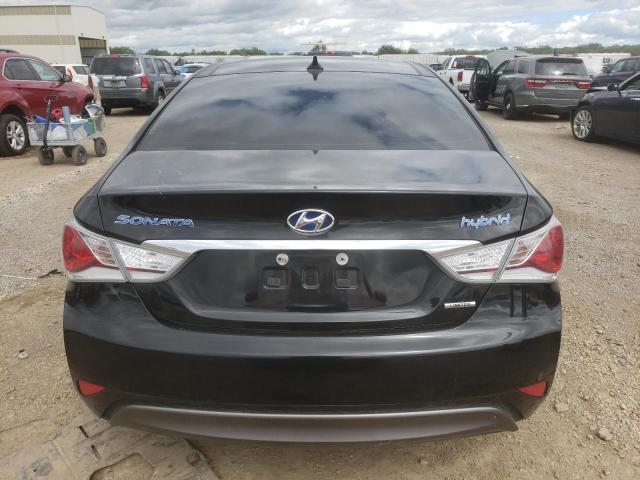 KMHEC4A4XFA122062 - 2015 HYUNDAI SONATA HYBRID BLACK photo 6