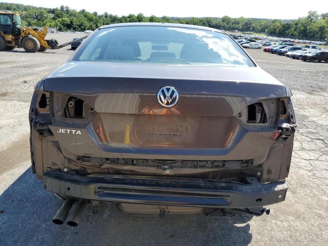 3VW2K7AJ0BM073689 - 2011 VOLKSWAGEN JETTA BASE 棕色 照片 6