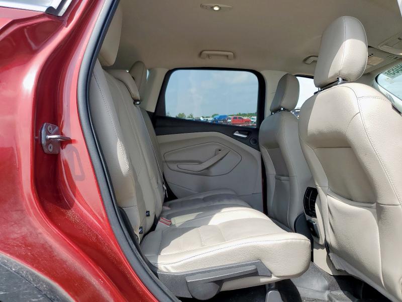 1FMCU0J9XJUD03906 - 2018 FORD ESCAPE TITANIUM Czerwony zdjęcie 11