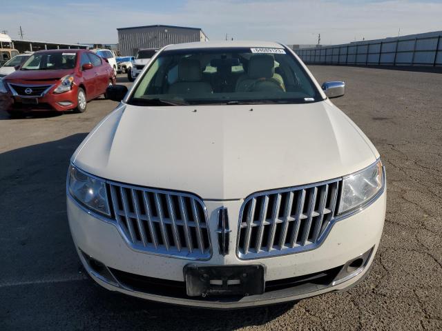 3LNDL2L35CR800996 - 2012 LINCOLN MKZ HYBRID WHITE photo 5