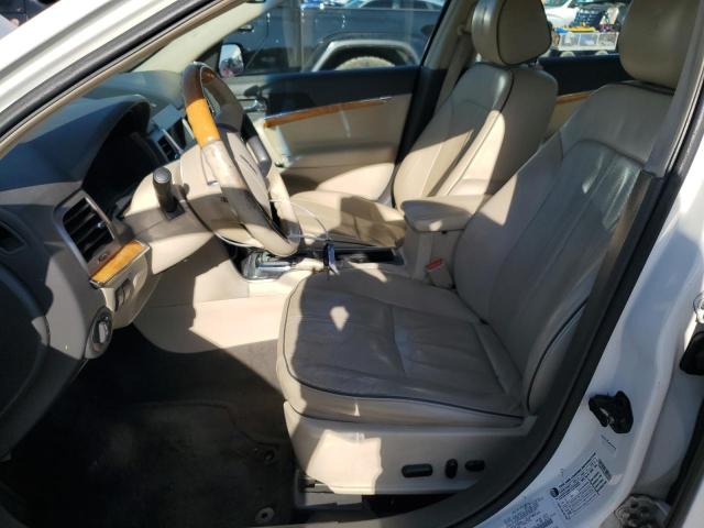 3LNDL2L35CR800996 - 2012 LINCOLN MKZ HYBRID WHITE photo 7