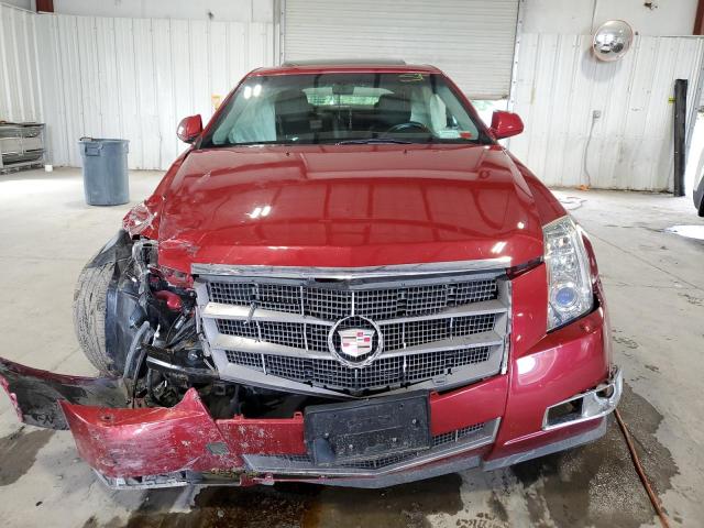 1G6DG577180170959 - 2008 CADILLAC CTS BURGUNDY photo 5