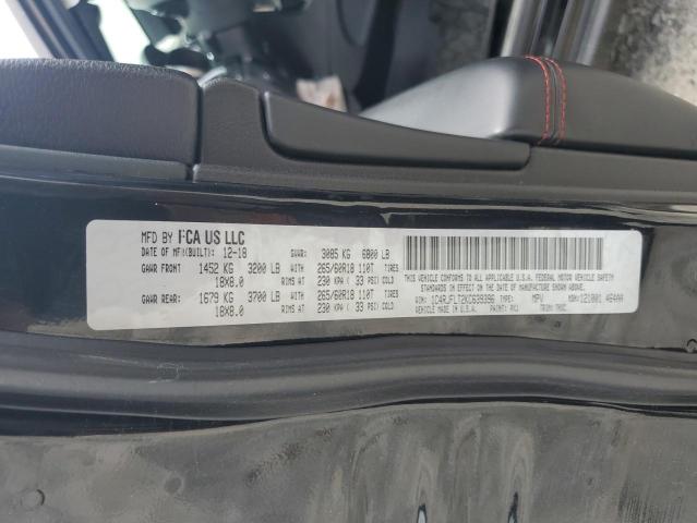 1C4RJFLT2KC639396 - 2019 JEEP GRAND CHER TRAILHAWK 黑色 照片 14