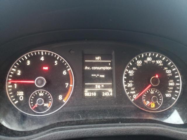 1VWBT7A34FC071532 - 2015 VOLKSWAGEN PASSAT SE WHITE photo 9