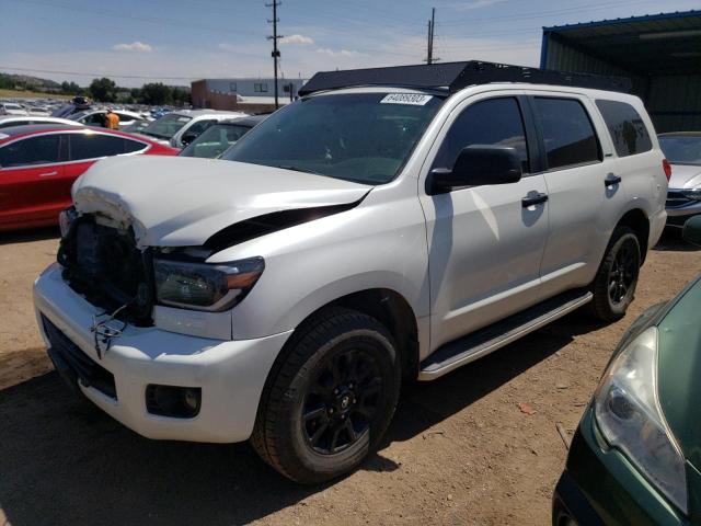 5TDDW5G14BS042859 - 2011 TOYOTA SEQUOIA PLATINUM WHITE photo 1