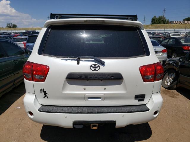 5TDDW5G14BS042859 - 2011 TOYOTA SEQUOIA PLATINUM WHITE photo 6