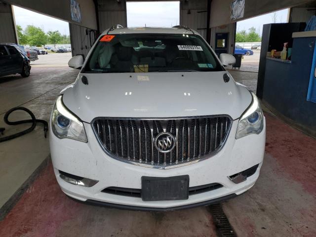 5GAKVCKD8HJ327555 - 2017 BUICK ENCLAVE WHITE photo 5