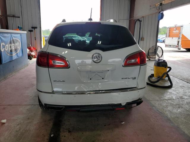 5GAKVCKD8HJ327555 - 2017 BUICK ENCLAVE WHITE photo 6