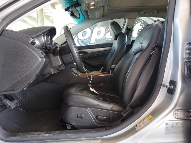 1G6DV57V280162051 - 2008 CADILLAC CTS HI FEATURE V6 SILVER photo 7