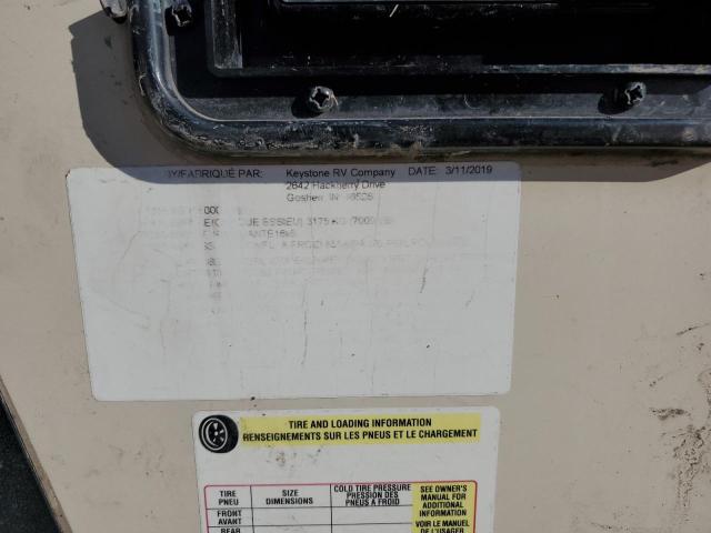 4YDF37323KA742765 - 2019 KEYSTONE MONTANA Zweifarbig Foto 10