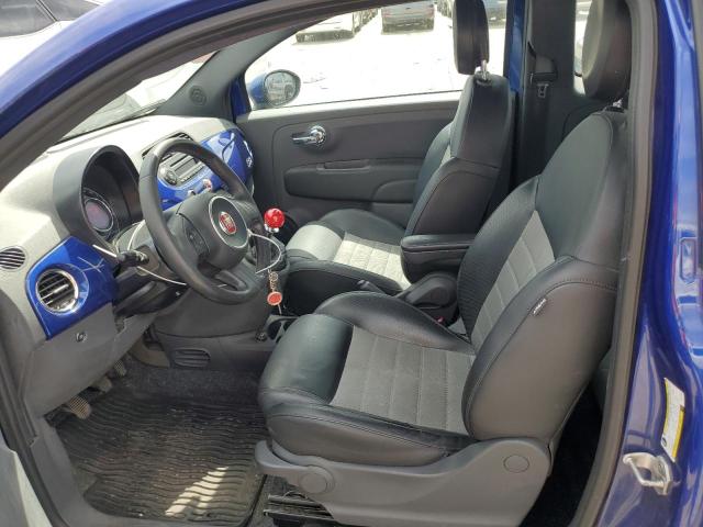 3C3CFFBR8DT514993 - 2013 FIAT 500 SPORT BLUE photo 7