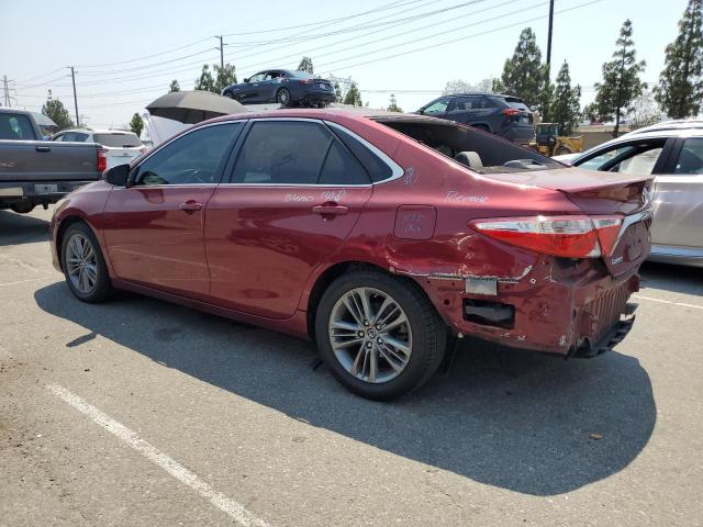 4T1BF1FK2FU902264 - 2015 TOYOTA CAMRY LE BURGUNDY photo 2