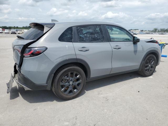 3CZRZ2H55PM706343 - 2023 HONDA HR-V SPORT GRAY photo 3