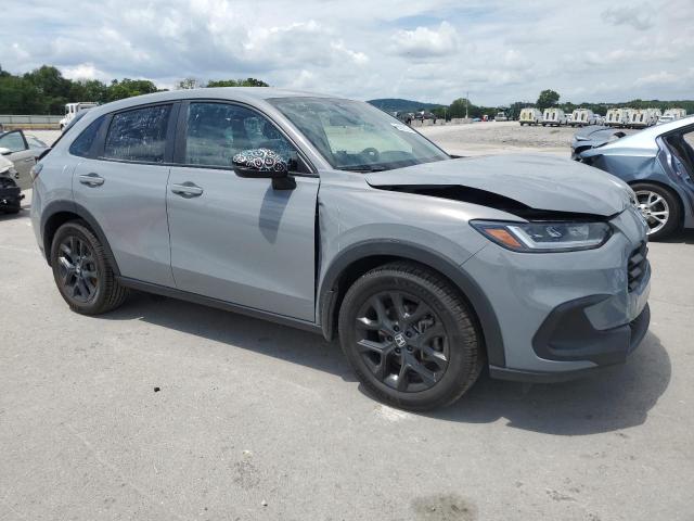 3CZRZ2H55PM706343 - 2023 HONDA HR-V SPORT GRAY photo 4