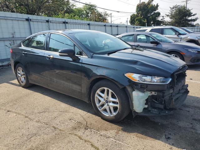 3FA6P0H72ER243961 - 2014 FORD FUSION SE BLACK photo 4