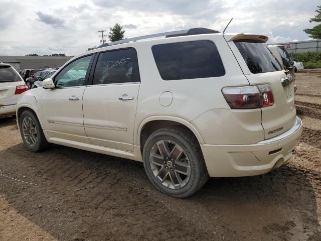 1GKKVTEDXCJ253272 - 2012 GMC ACADIA DENALI WHITE photo 2