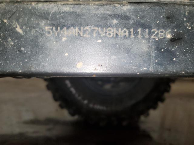 5Y4AN27Y8NA111286 - 2022 YAMAHA YXE850 BLACK photo 10