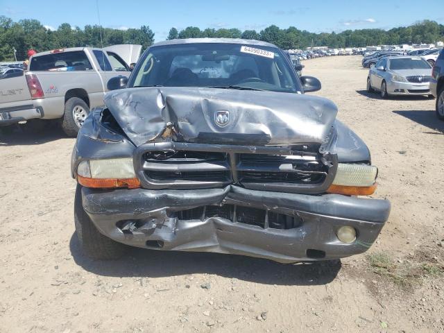 1B7HL38X42S683924 - 2002 DODGE DAKOTA QUAD SPORT GRAY photo 5