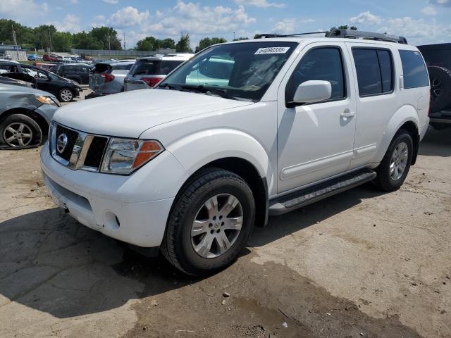 5N1AR18W15C708400 - 2005 NISSAN PATHFINDER LE WHITE photo 1