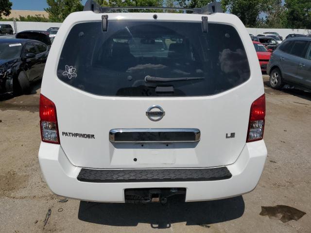 5N1AR18W15C708400 - 2005 NISSAN PATHFINDER LE WHITE photo 6