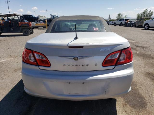 1C3LC45K78N673604 - 2008 CHRYSLER SEBRING GRAY photo 6