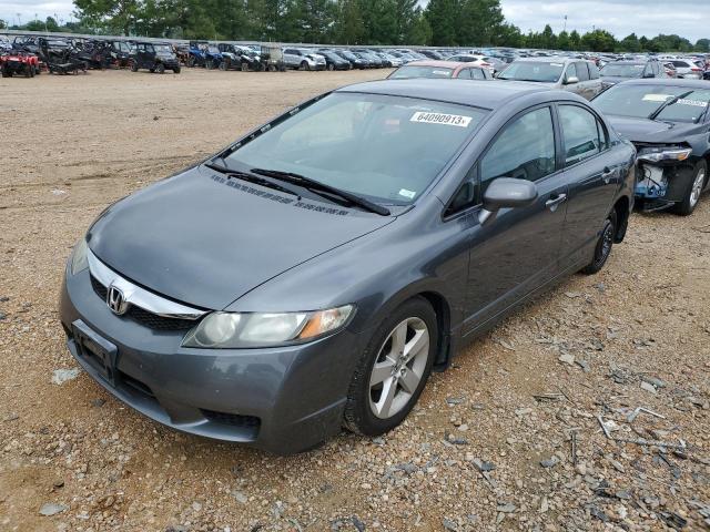 2HGFA16629H324411 - 2009 HONDA CIVIC LX-S Մոխրագույն լուսանկար 1
