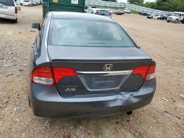 2HGFA16629H324411 - 2009 HONDA CIVIC LX-S Մոխրագույն լուսանկար 6