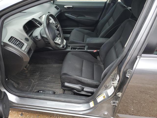2HGFA16629H324411 - 2009 HONDA CIVIC LX-S Մոխրագույն լուսանկար 7