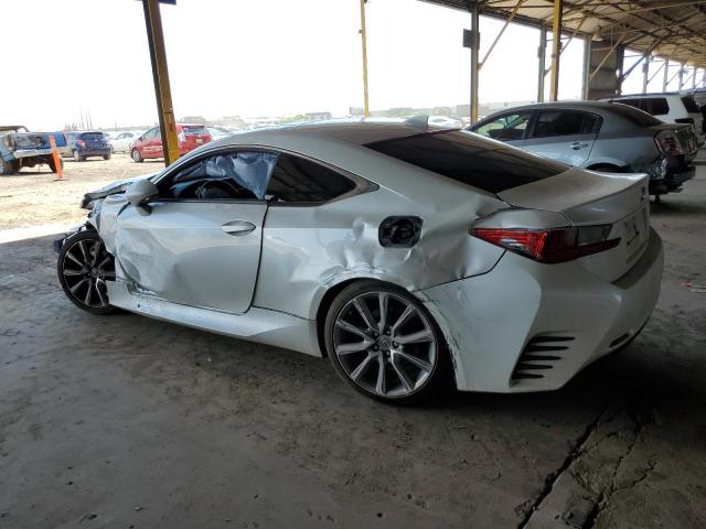 JTHHE5BC8F5007068 - 2015 LEXUS RC 350 WHITE photo 2