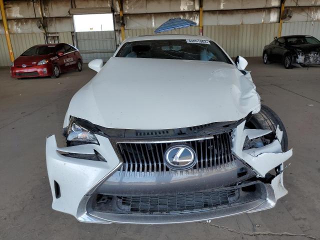 JTHHE5BC8F5007068 - 2015 LEXUS RC 350 WHITE photo 5