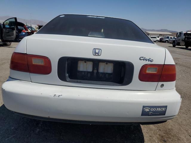 JHMEG8545SS034758 - 1995 HONDA CIVIC DX WHITE photo 6