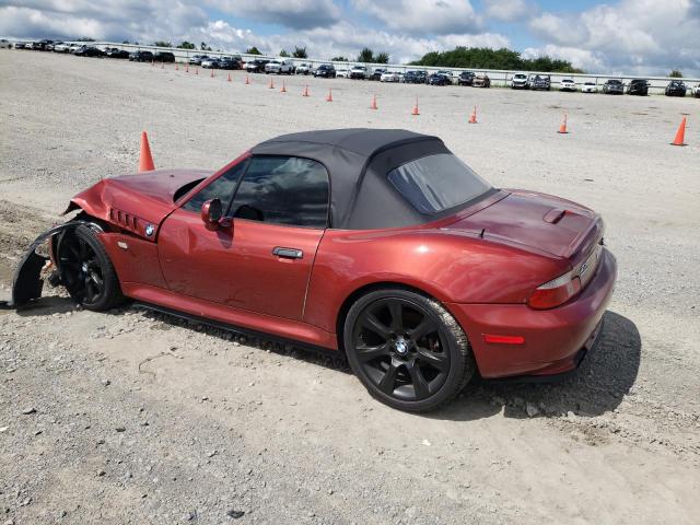 WBACN33491LM00070 - 2001 BMW Z3 2.5 RED photo 2