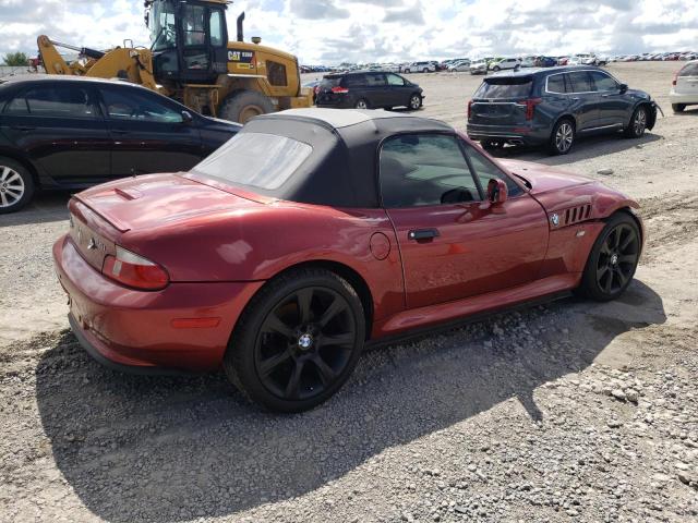 WBACN33491LM00070 - 2001 BMW Z3 2.5 RED photo 3