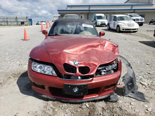 WBACN33491LM00070 - 2001 BMW Z3 2.5 RED photo 5