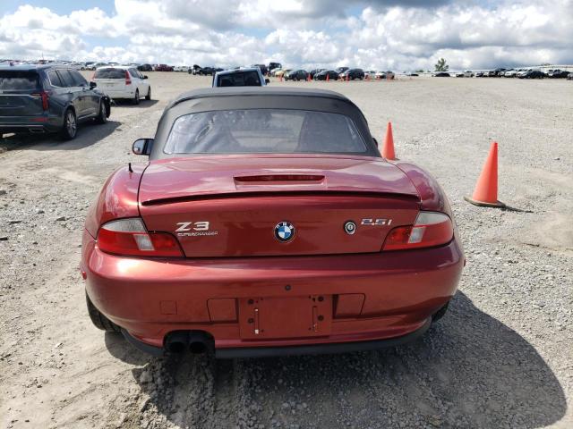 WBACN33491LM00070 - 2001 BMW Z3 2.5 RED photo 6