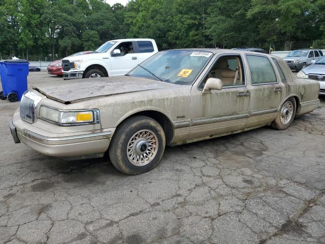 1LNLM81WXVY742669 - 1997 LINCOLN TOWN CAR EXECUTIVE TAN photo 1