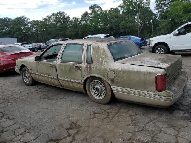 1LNLM81WXVY742669 - 1997 LINCOLN TOWN CAR EXECUTIVE TAN photo 2