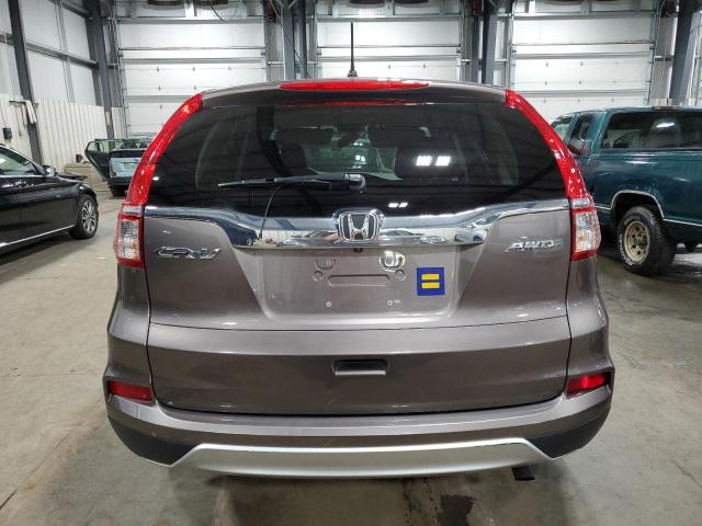 5J6RM4H5XFL071971 - 2015 HONDA CR-V EX GRAY photo 6