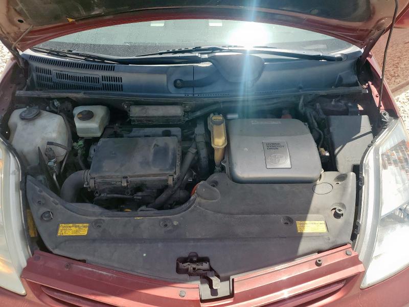 JTDKB20U353083947 - 2005 TOYOTA PRIUS BLACK photo 11