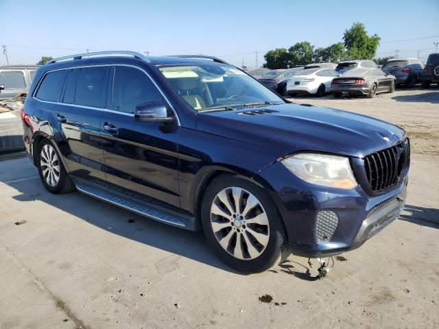 4JGDF6EE5HA800107 - 2017 MERCEDES-BENZ GLS 450 4MATIC BLUE photo 4