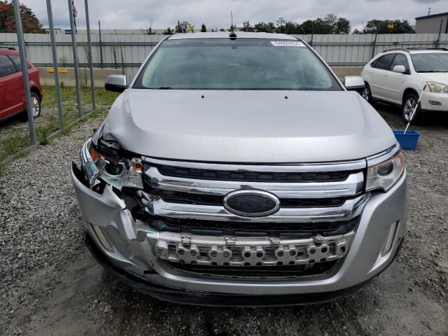 2FMDK3KC8EBA30918 - 2014 FORD EDGE LIMITED SILVER photo 5