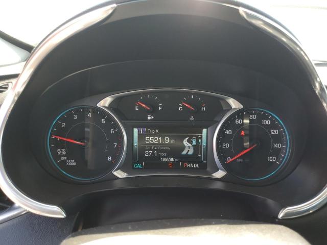 1G1ZE5ST8GF169518 - 2016 CHEVROLET MALIBU LT შავი ფოტო 9