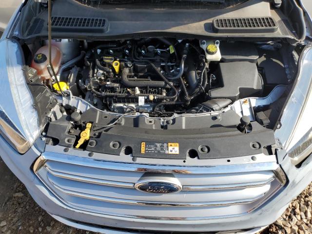 1FMCU0HD8KUB78089 - 2019 FORD ESCAPE SEL 银色 照片 12