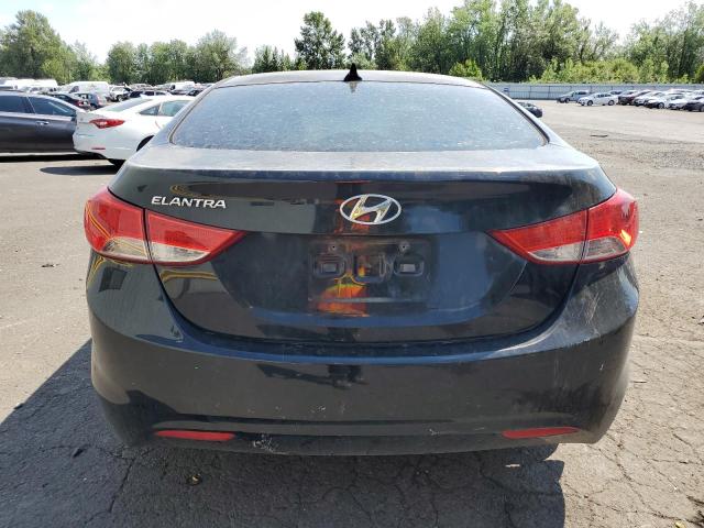 5NPDH4AE5DH173579 - 2013 HYUNDAI ELANTRA GLS BLACK photo 6