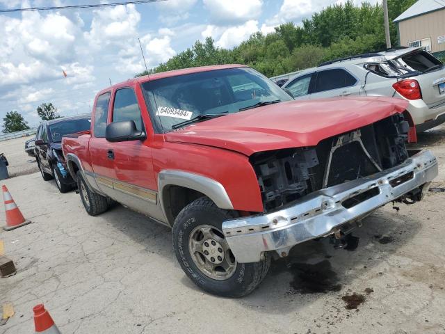 1GCEK19T03Z155697 - 2003 CHEVROLET SILVERADO K1500 RED photo 4