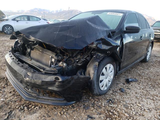 3VW2K7AJXFM418412 - 2015 VOLKSWAGEN JETTA BASE 黑色 照片 2